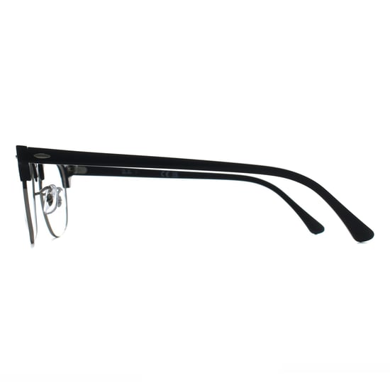 Ray-Ban RX5154 Clubmaster 2000 Schwarz auf Silber Brillengestell - Image 3