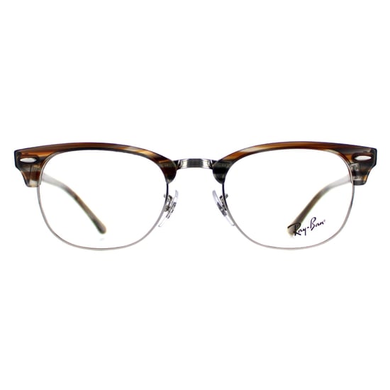Ray-Ban RX5154 Clubmaster 5749 polished brown glasses frames - Image 1