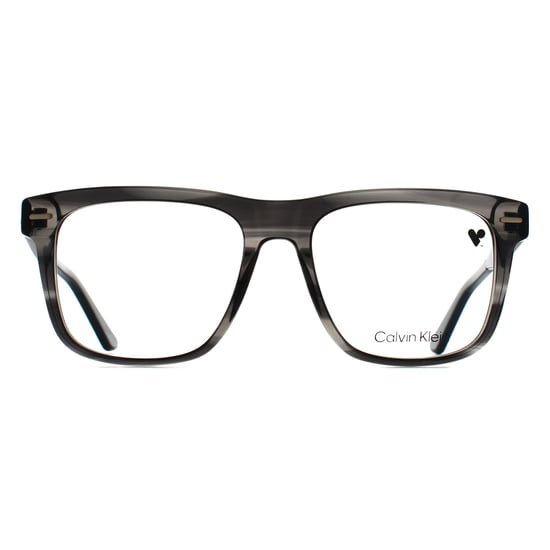Calvin Klein CK22538 023 gestreifte graue Brillenfassung - Image 1