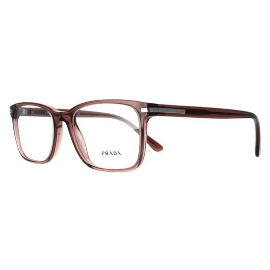 Prada PR14WV 17O1O1 braun transparent Brillengestell - Image 2
