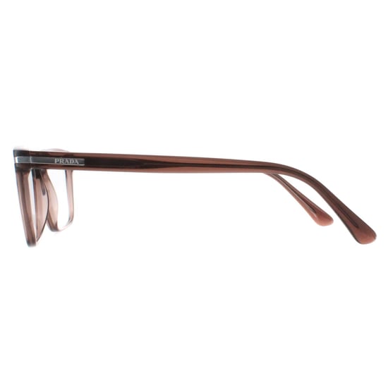 Prada PR14WV 17O1O1 braun transparent Brillengestell - Image 3