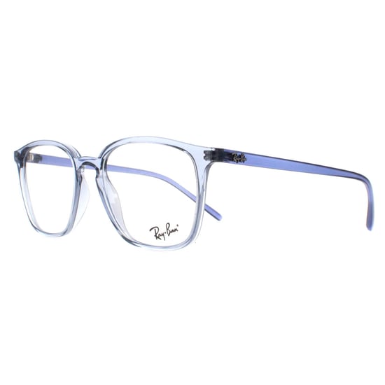 Ray-Ban RX7185 8235 transparent dunkelblau Brillengestell - Image 2