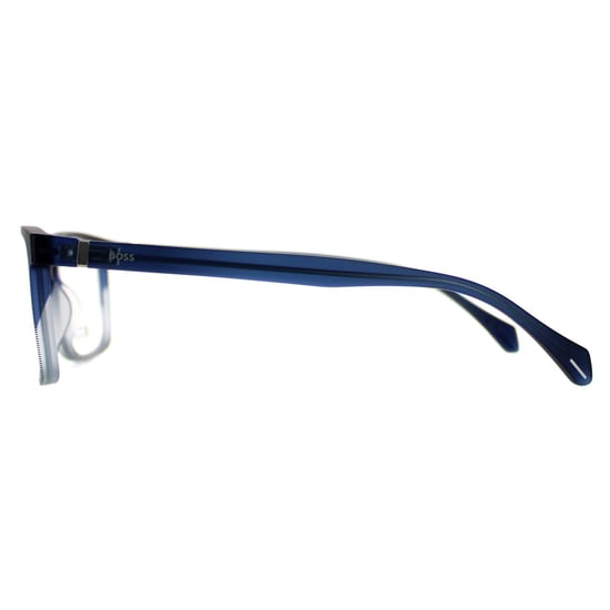 Hugo Boss BOSS 1084/IT 260 montures de lunettes bleu à motif délavé - Image 3