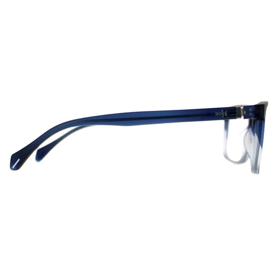 Hugo Boss BOSS 1084/IT 260 montures de lunettes bleu à motif délavé - Image 4