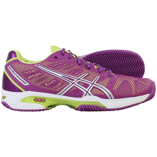 Asics Gel-Solution Speed 2 Clay Damen Tennis Schuhe lila - Image 4