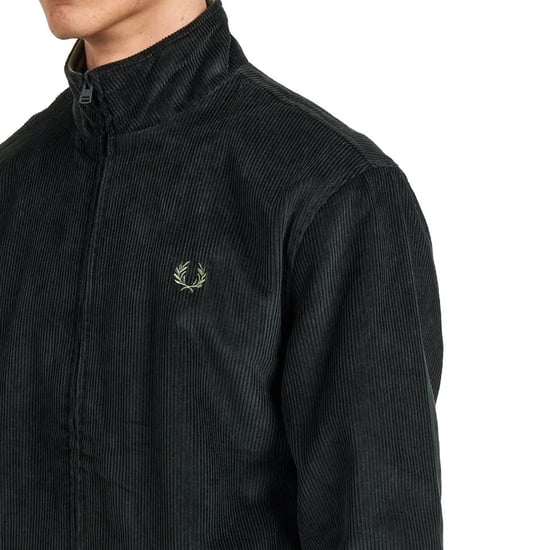 Fred Perry Brentham Cord-Jacke Nachtgrün - Image 6