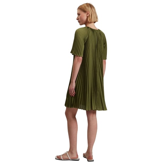 Ted Baker Vinlaa Kurzarm-plissee-minikleid In Grün - Image 2