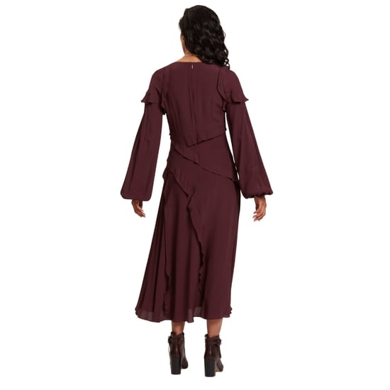 Ted Baker Langarm-midikleid Mit Rüschenbesatz - Image 5
