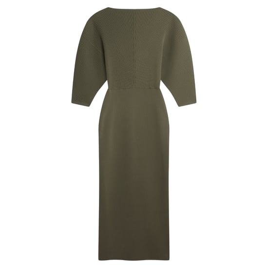 Ted Baker Vanitha Maxikleid Aus Gestricktem Rippenmuster, Dunkelgrün - Image 1
