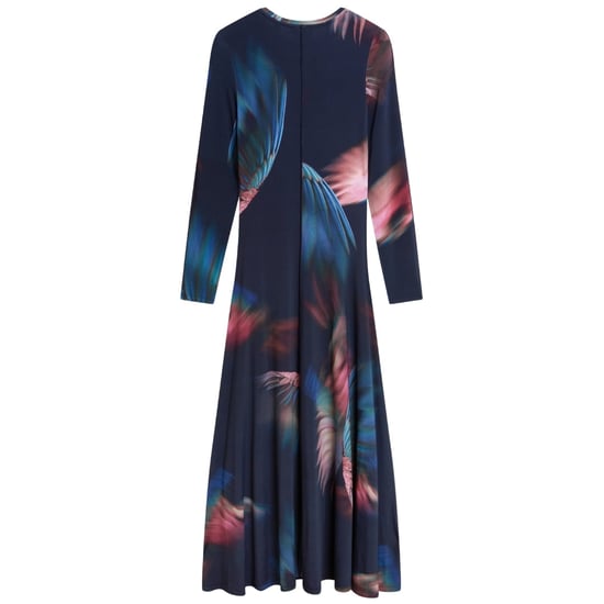 Ted Baker Georii Bedrucktes, Eng Anliegendes Jersey-langarmkleid In Marineblau - Image 2