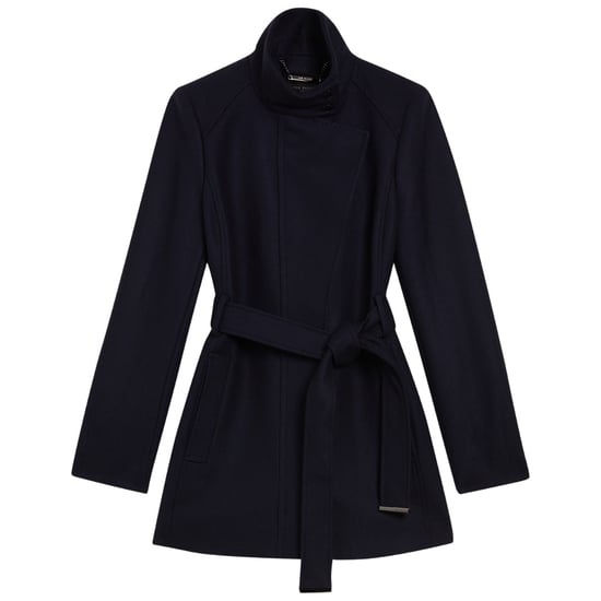 Ted Baker Icombis Kurzmantel Mit Stehkragen, Marineblau - Image 1