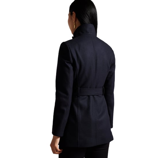 Ted Baker Icombis Kurzmantel Mit Stehkragen, Marineblau - Image 2