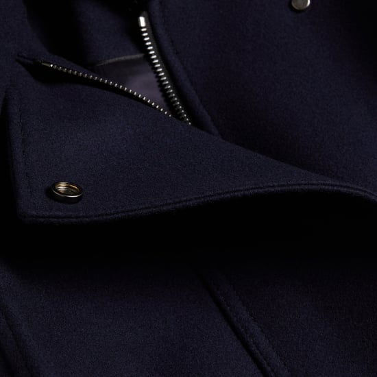 Ted Baker Icombis Kurzmantel Mit Stehkragen, Marineblau - Image 4