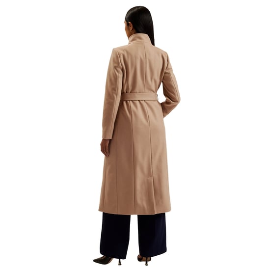 Ted Baker Rosell Langer Wollmantel In Kamelhaar - Image 6