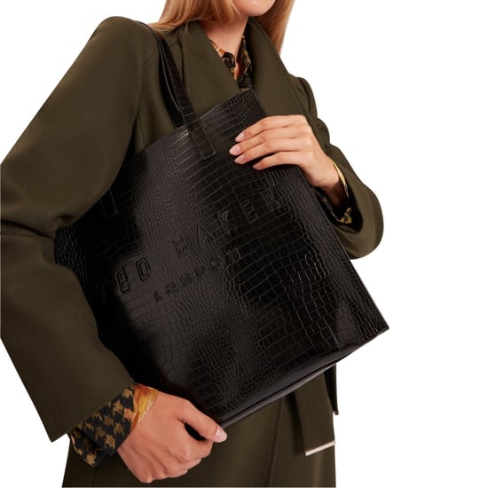 Ted Baker Croccon Tasche In Großem Schwarz - Image 5