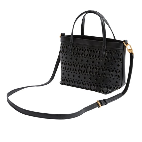 Ted Baker Lissann Laser Cut Mini Shopper Tasche, Schwarz - Image 2