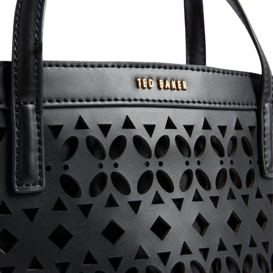 Ted Baker Lissann Laser Cut Mini Shopper Tasche, Schwarz - Image 5
