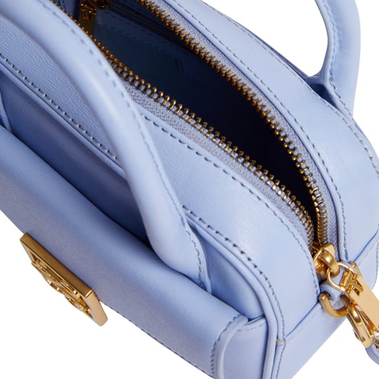 Ted Baker Anibell Tb Detail Mini Leder Umhängetasche In Hellblau - Image 2