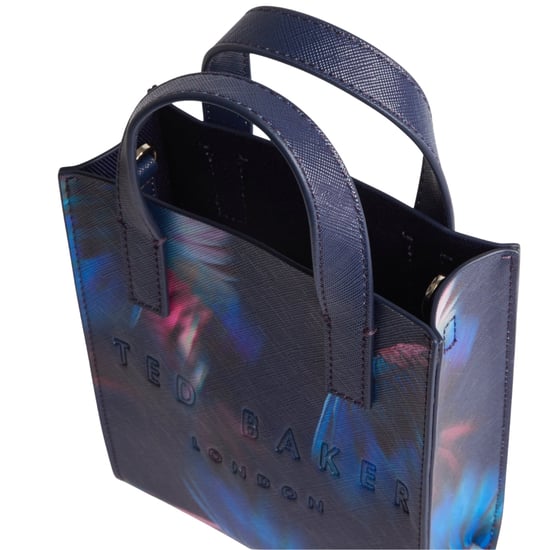 Ted Baker Feacon Feather Print Mini Icon Navy Tasche - Image 3