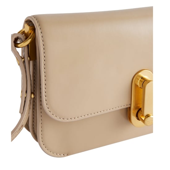 Ted Baker Kkaysa Umhängetasche Aus Poliertem Leder, Klein, Taupefarben - Image 4
