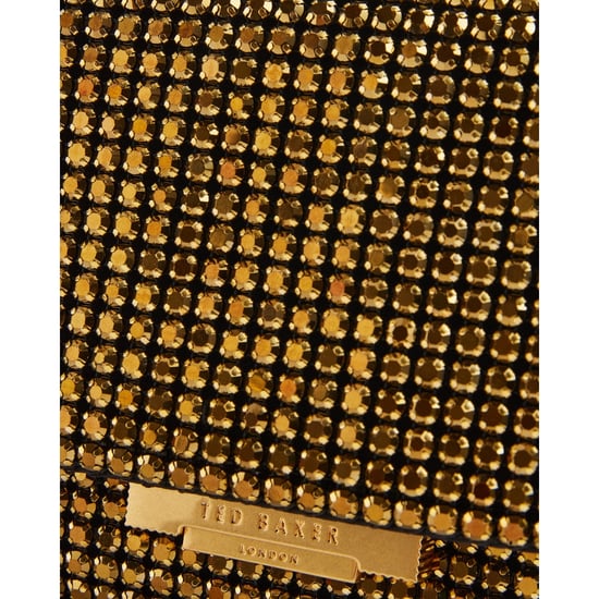 Ted Baker Glitzernde Kristall Mini Gold Umhängetasche - Image 3