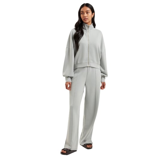 Ted Baker Nowell Cupro Jogginghose Mit Geteiltem Saum, Hellgrün - Image 3