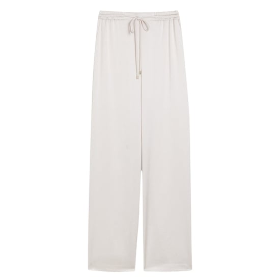 Ted Baker Umaibo Satin Jogginghose Mit Weitem Bein, Elfenbeinfarben - Image 1