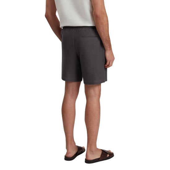 Ted Baker Ladislo Regular Baumwollshorts, Grau, Mit Kordelzug - Image 4