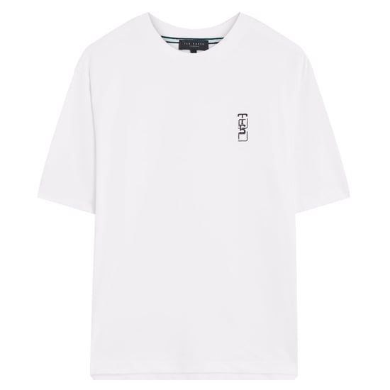Weißes T-shirt Der Marke Ted Baker Kuyrt - Image 1