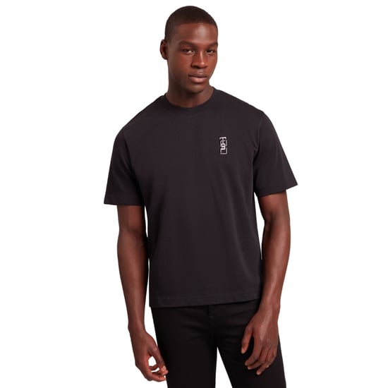 Schwarzes T-shirt Mit Ted Baker Kuyrt-logo - Image 4