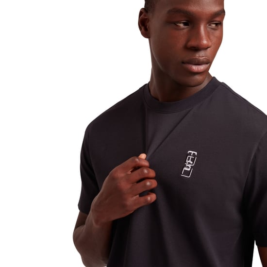 Schwarzes T-shirt Mit Ted Baker Kuyrt-logo - Image 5