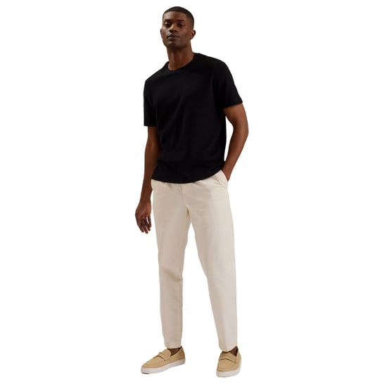 Ted Baker Curlys Regular Strukturiertes Schwarzes T-shirt - Image 4