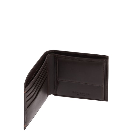 Ted Baker Harvey Bifold Münzgeldbörse Aus Braunem Leder - Image 2