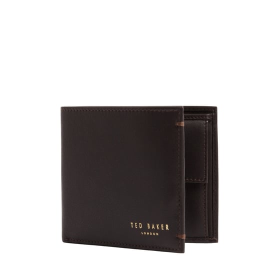 Ted Baker Harvey Bifold Münzgeldbörse Aus Braunem Leder - Image 3