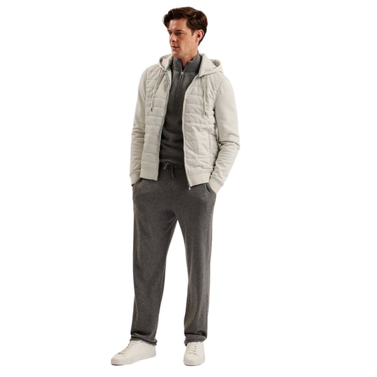 Ted Baker Adburys Regular Stepp-kapuzenpullover Mit Reißverschluss, Beige - Image 4