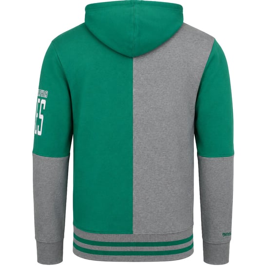 Mitchell & Ness NFL Philadelphia Eagles Split Color Herren Hoodie Grau/Grün - Image 3