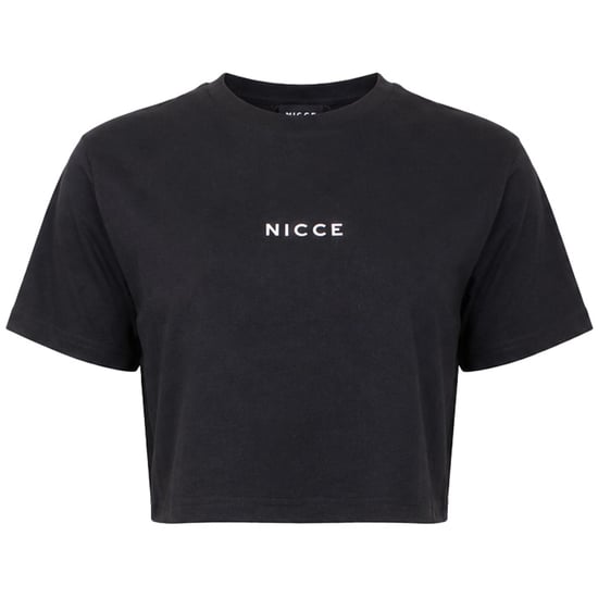 Nicce Mini Dia Damen Schwarzes Cropped Top - Image 1
