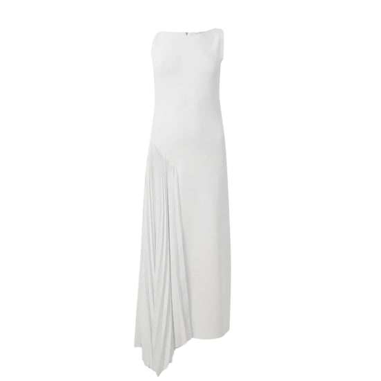 Ärmelloses Strickkleid Azzina Von Ted Baker In Elfenbein Mit Falteneinsatz - Image 1