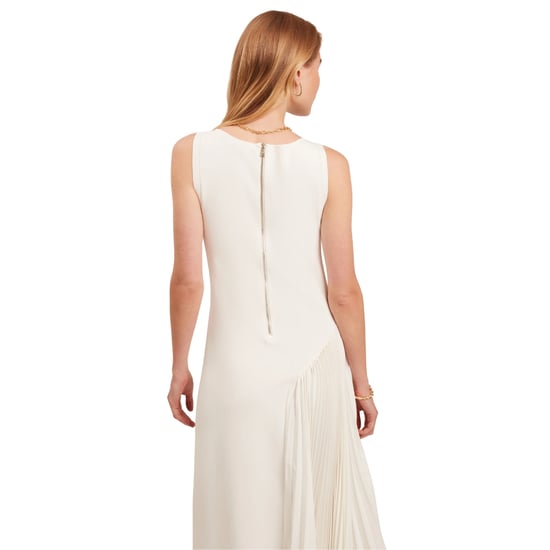 Ärmelloses Strickkleid Azzina Von Ted Baker In Elfenbein Mit Falteneinsatz - Image 4