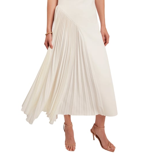 Ärmelloses Strickkleid Azzina Von Ted Baker In Elfenbein Mit Falteneinsatz - Image 5