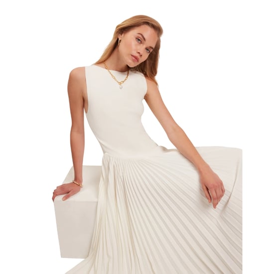 Ärmelloses Strickkleid Azzina Von Ted Baker In Elfenbein Mit Falteneinsatz - Image 6
