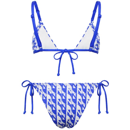 Nicce Renee Damen Blau/Weiß Bikini Set - Image 2