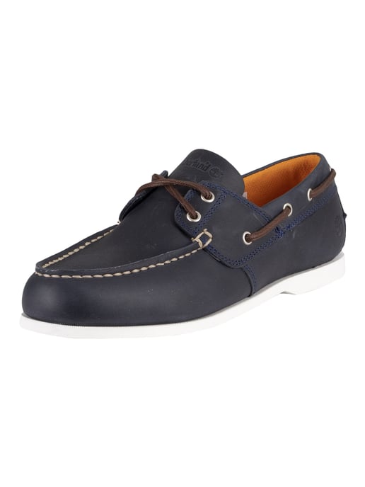 Timberland Bootsschuhe Aus Cedar Bay-Leder, Blau - Image 1