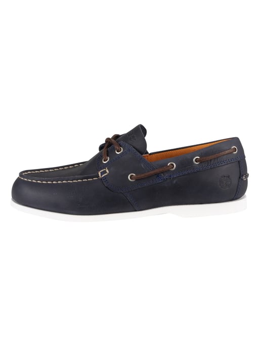 Timberland Bootsschuhe Aus Cedar Bay-Leder, Blau - Image 2
