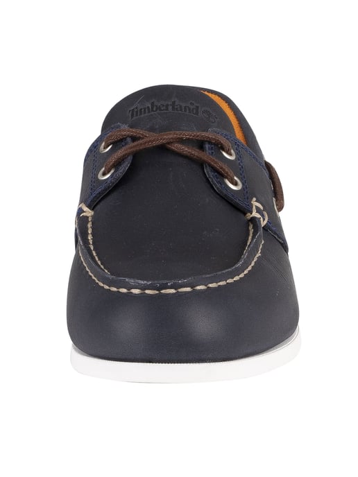 Timberland Bootsschuhe Aus Cedar Bay-Leder, Blau - Image 4