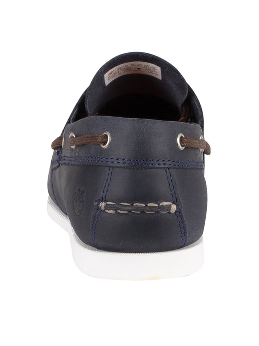 Timberland Bootsschuhe Aus Cedar Bay-Leder, Blau - Image 5