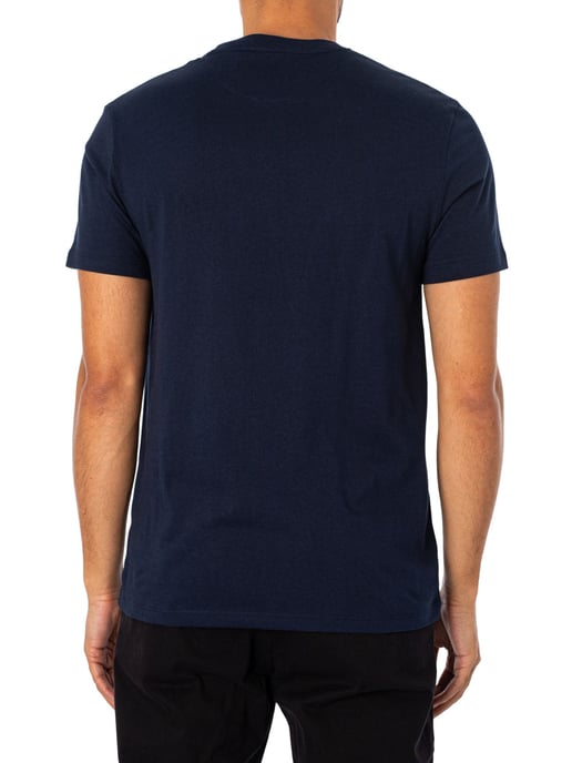 Timberland Slim Fit T-Shirt Mit Gesticktem Logo, Blau - Image 3
