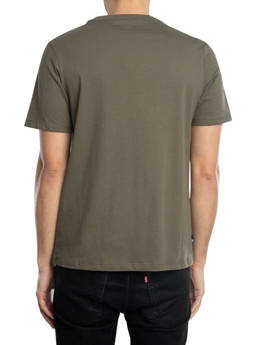 Timberland T-Shirt Mit Linearem Logo, Grün - Image 3