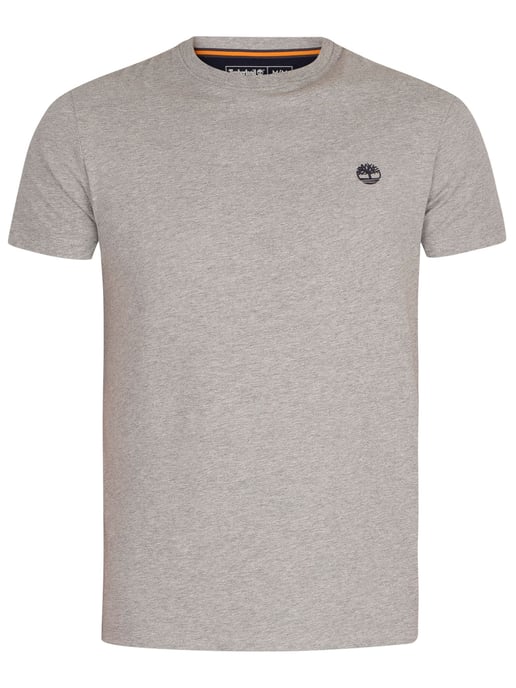 Timberland Dun River Crew Schlankes T-Shirt, Grau - Image 6