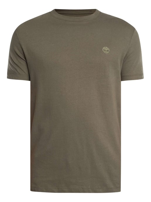 Timberland Dunstan River Crew Schmales T-Shirt, Grün - Image 5